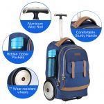 Big Wheel Rolling Bag - Classic Blue