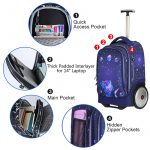 Big Wheel Rolling Bag - Galaxy Girl