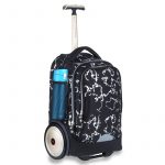 Big Wheel Rolling Bag - Lightning Cloud