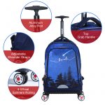 Uniker Rolling Backpack - Falling Star