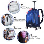 Uniker Rolling Backpack - Falling Star